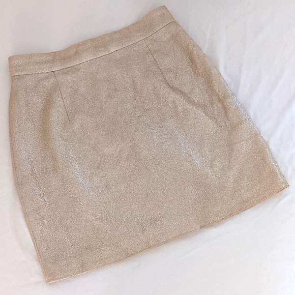 Meshki Rose Gold Mini Skirt - Picture 1 of 10